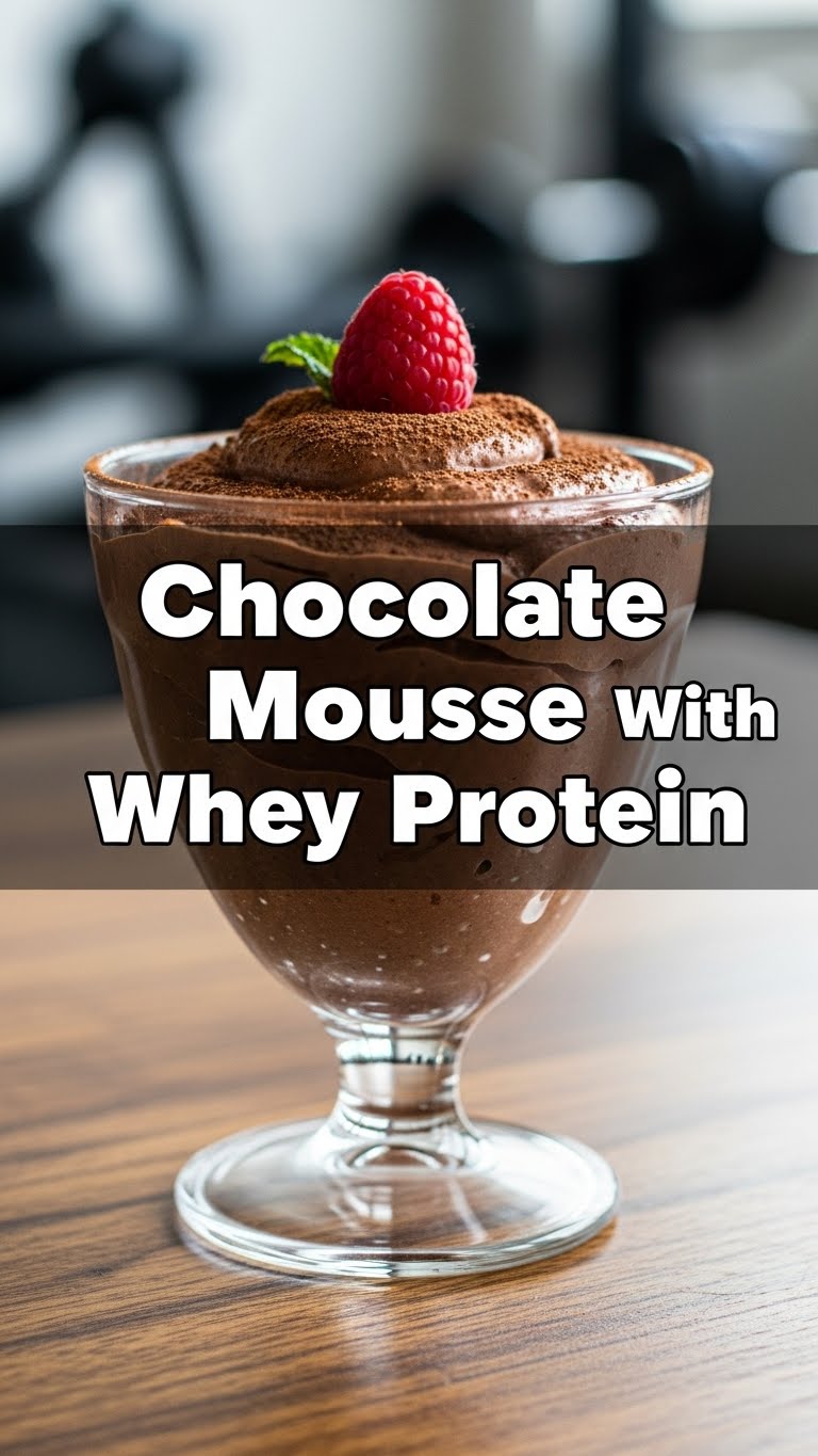 Chocolate Mousse With Whey Protein