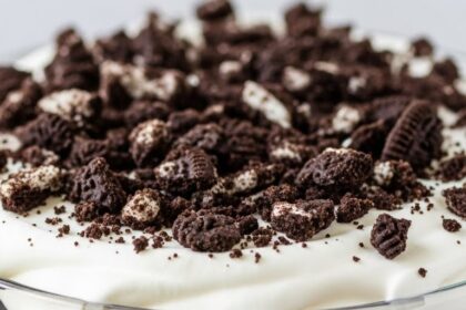 Oreo Delight With Vanilla Pudding