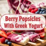 Berry Popsicles With Greek Yogurt