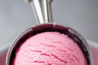 Ice Cream Scoop With Scoop Of Ice Cream