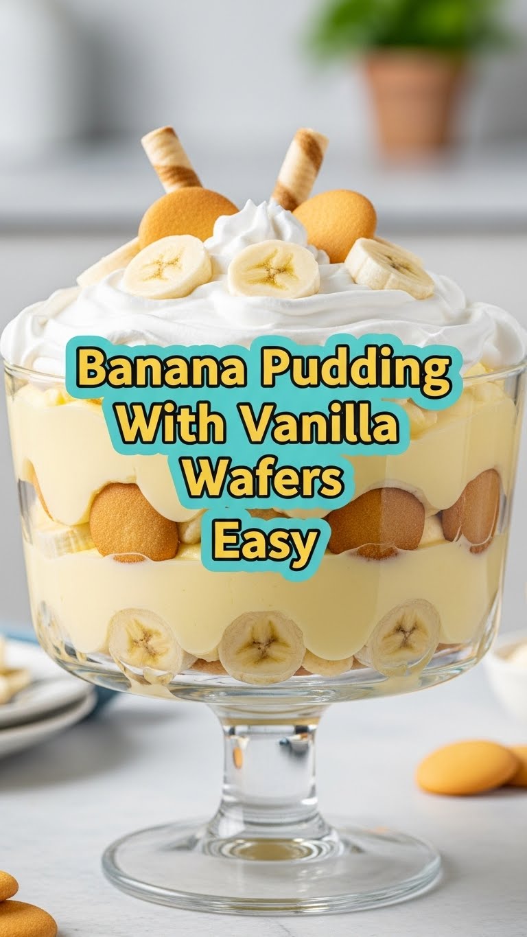 Banana Pudding With Vanilla Wafers Easy
