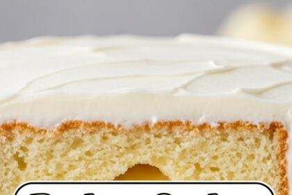 Poke Cake With Vanilla Pudding