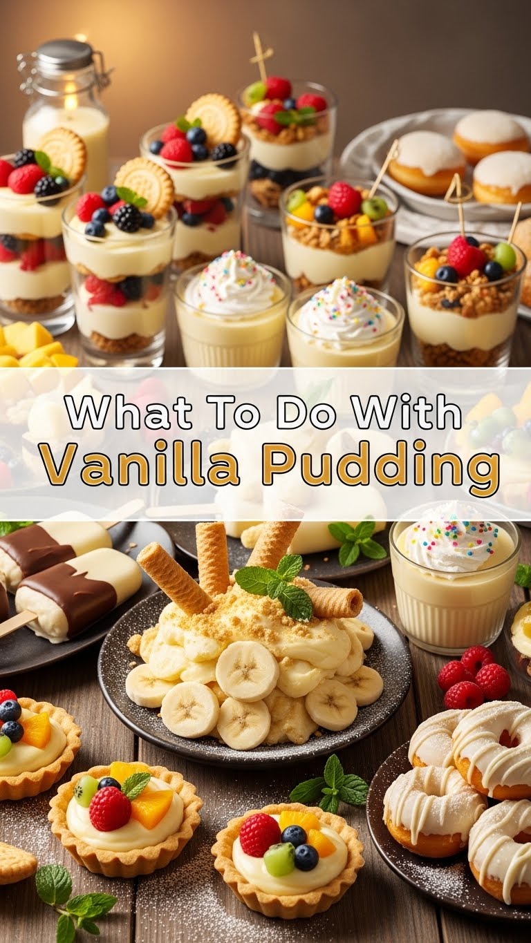 What To Do With Vanilla Pudding