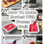 How To Make Sorbet With Frozen Fruit