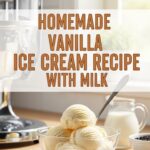 Homemade Vanilla Ice Cream Recipe With Milk