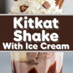 Kitkat Shake With Ice Cream