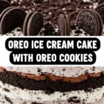Oreo Ice Cream Cake With Oreo Cookies