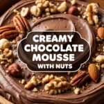 Creamy Chocolate Mousse With Nuts