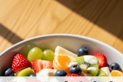 Easy Fruit Salad With Vanilla Pudding
