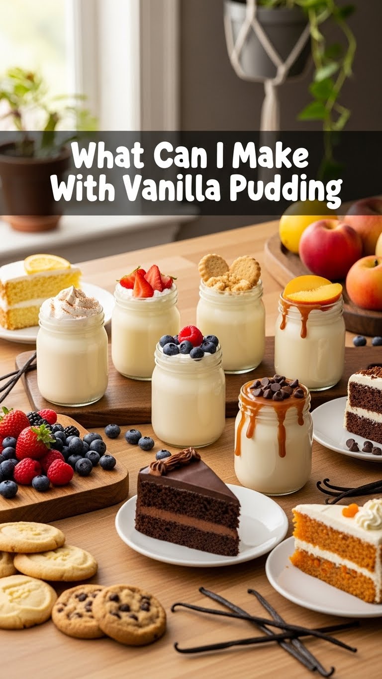 What Can I Make With Vanilla Pudding