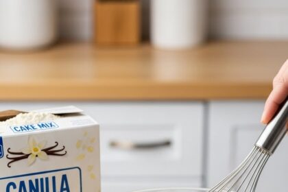 Vanilla Cake Mix With Pudding Added