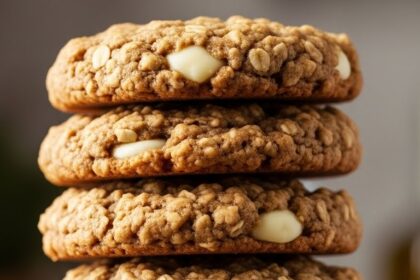 Oatmeal Cookies With Vanilla Pudding