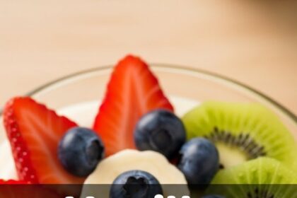 Vanilla Pudding With Fruit