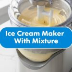 Ice Cream Maker With Mixture