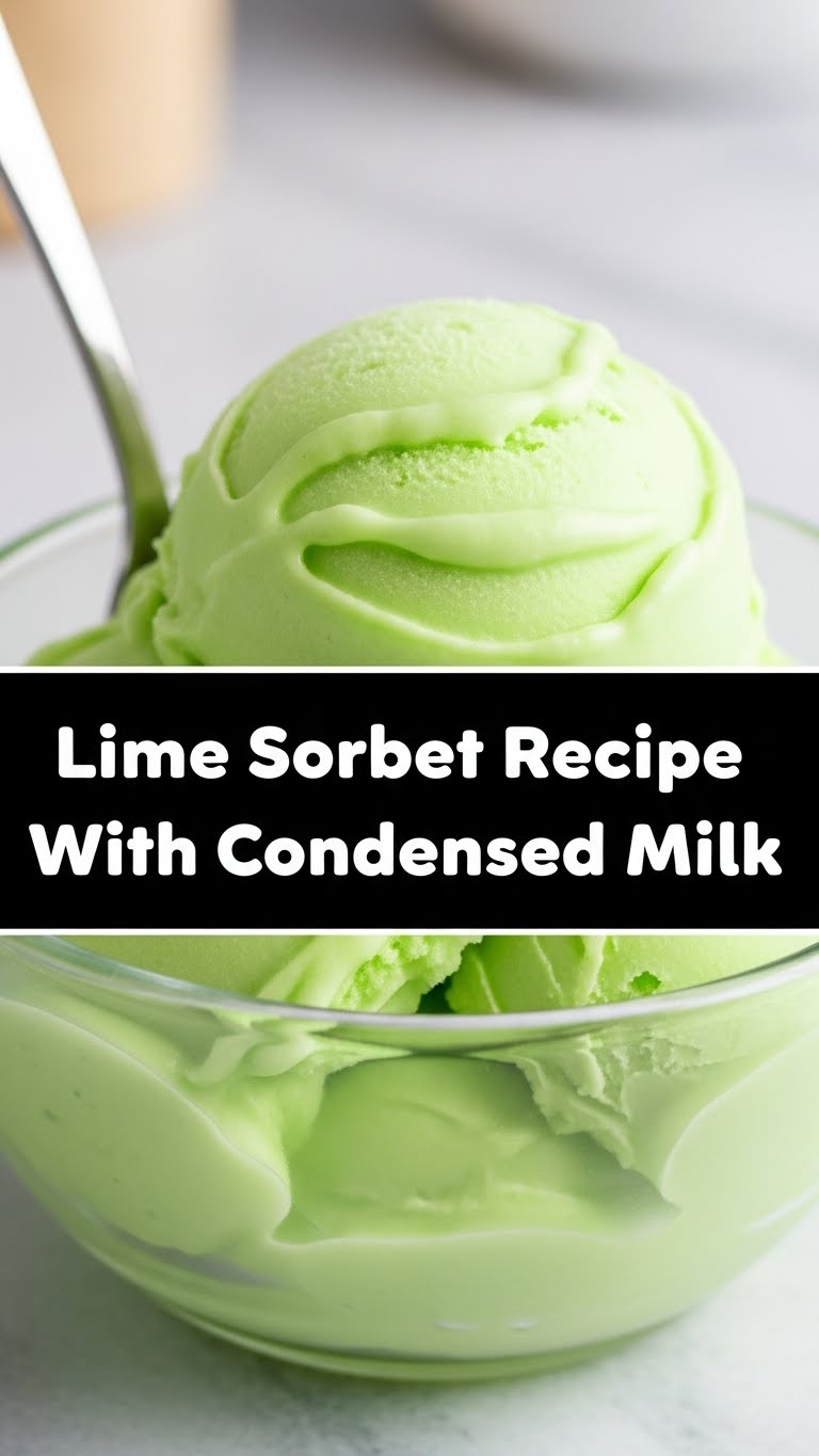 Lime Sorbet Recipe With Condensed Milk