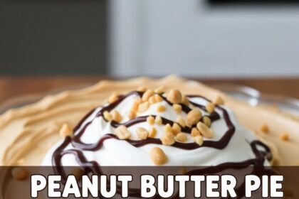 Peanut Butter Pie Made With Vanilla Pudding