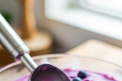 Blueberry Ice Cream Recipe With Fresh Blueberries