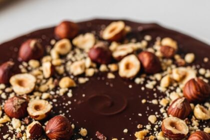 Chocolate Mousse Cake With Hazelnut