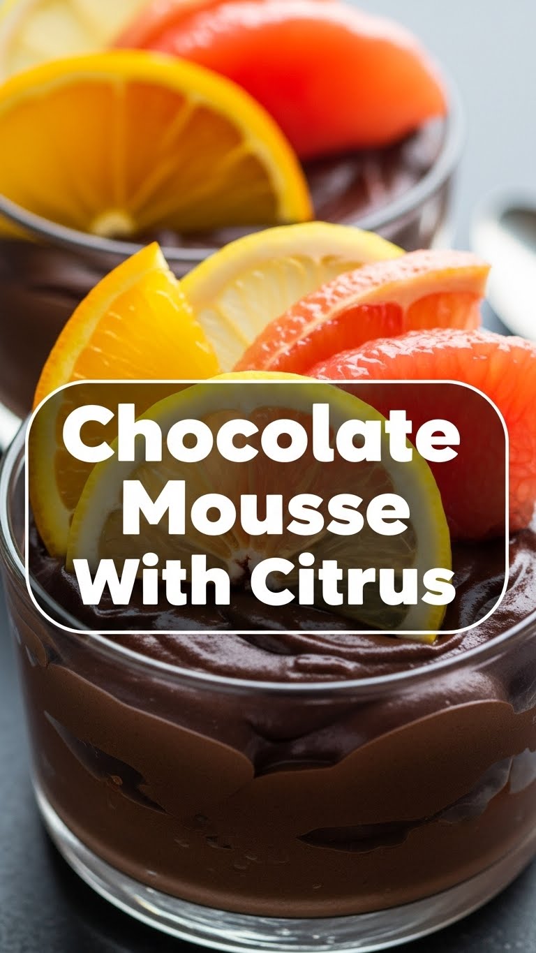 Chocolate Mousse With Citrus
