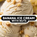 Banana Ice Cream With Nuts