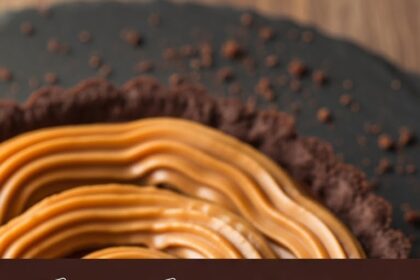 Chocolate Tart With Caramel Mousse