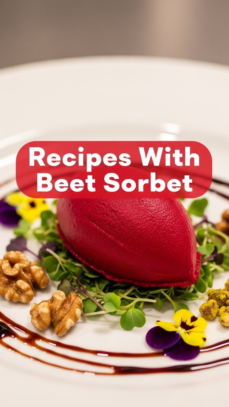 Recipes With Beet Sorbet