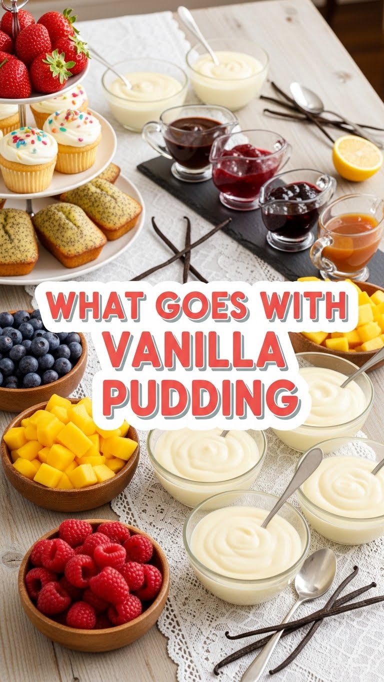 What Goes With Vanilla Pudding