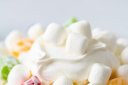 Fluff Salad With Vanilla Pudding