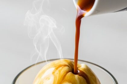 Affogato With Lemon Ice Cream