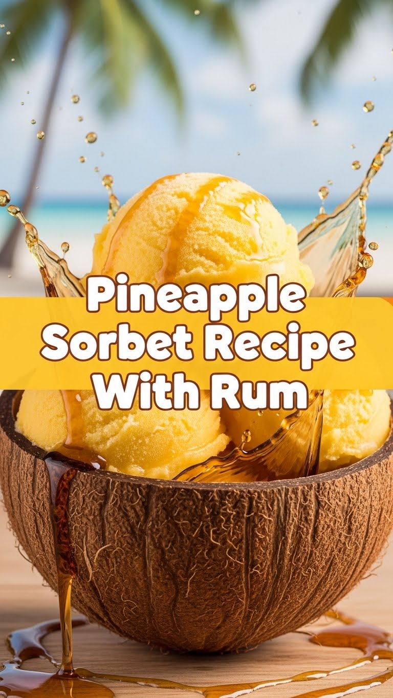 Pineapple Sorbet Recipe With Rum