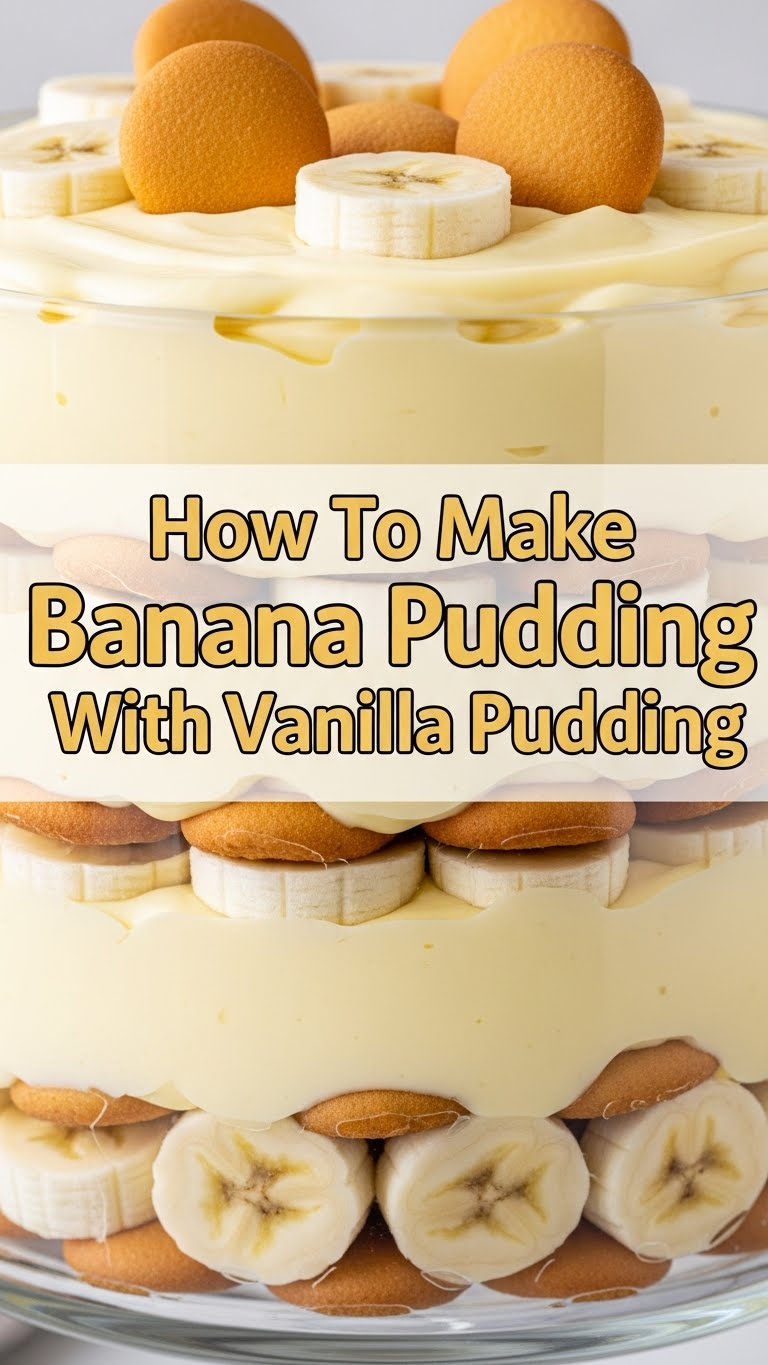How To Make Banana Pudding With Vanilla Pudding