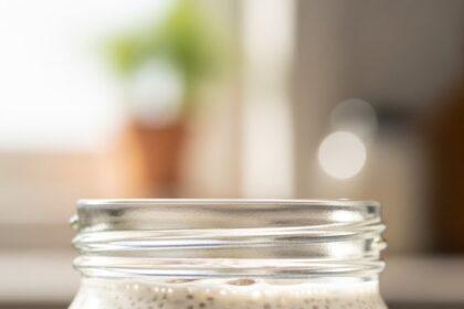 Chia Pudding With Vanilla Milk