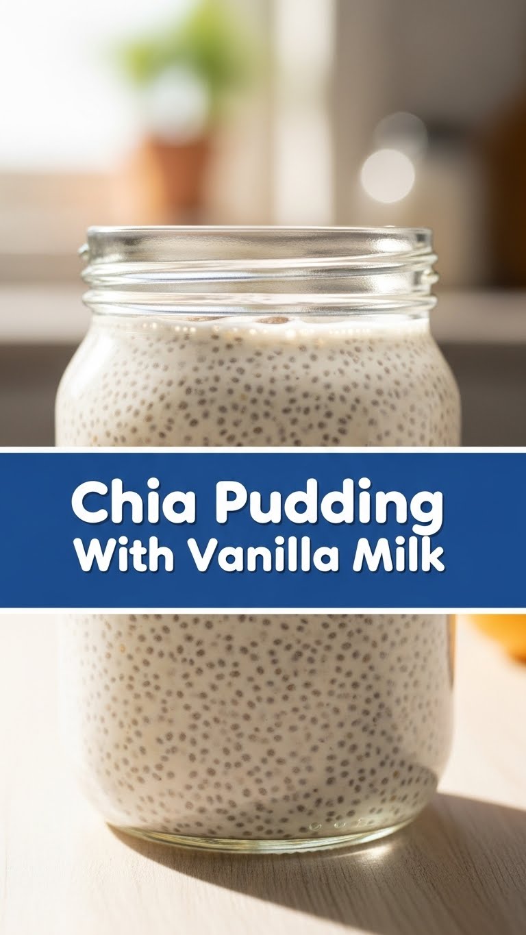 Chia Pudding With Vanilla Milk