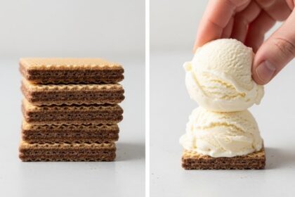 How To Make Ice Cream Sandwiches With Wafers