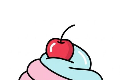 Ice Cream Clipart With Face