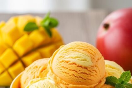 Mango Ice Cream Recipe With 2 Ingredients