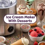 Ice Cream Maker With Desserts