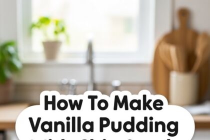 How To Make Vanilla Pudding With Chia Seeds