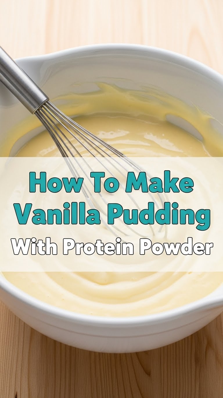 How To Make Vanilla Pudding With Protein Powder