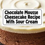 Chocolate Mousse Cheesecake Recipe With Sour Cream