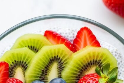 Vanilla Chia Pudding With Fruit
