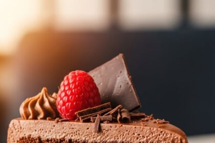 Chocolate Cake With Mousse Filling