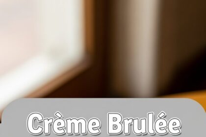 Creme Brulee With Orange Juice