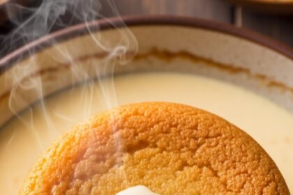 Self-Saucing Pudding Recipe With Vanilla