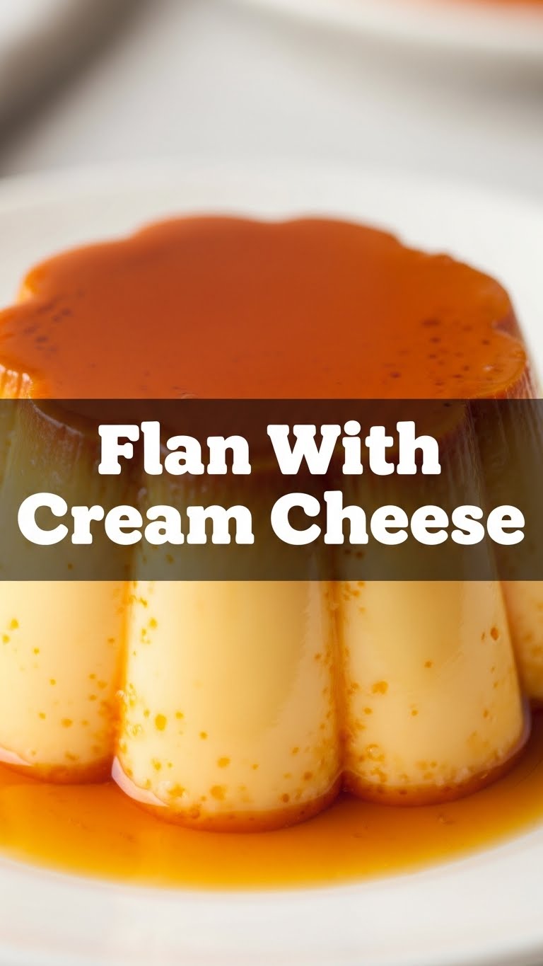 Flan With Cream Cheese