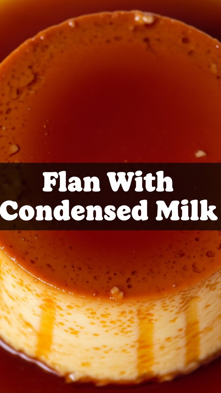 Flan With Condensed Milk