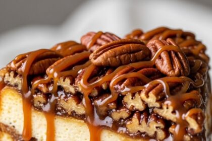 Pecan Pie Cheesecake Recipe With Vanilla Pudding