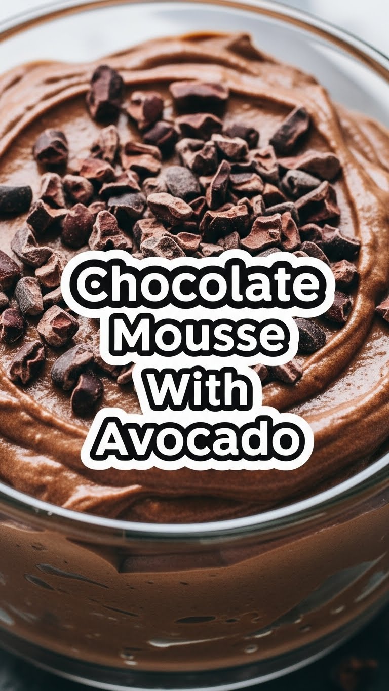 Chocolate Mousse With Avocado