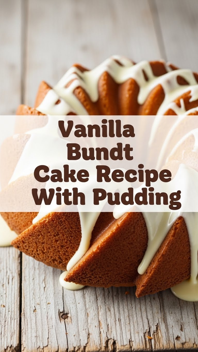 Vanilla Bundt Cake Recipe With Pudding