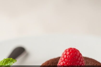 Chocolate Lava Cake With Ice Cream